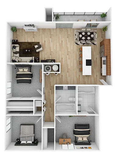 Floor plan C1