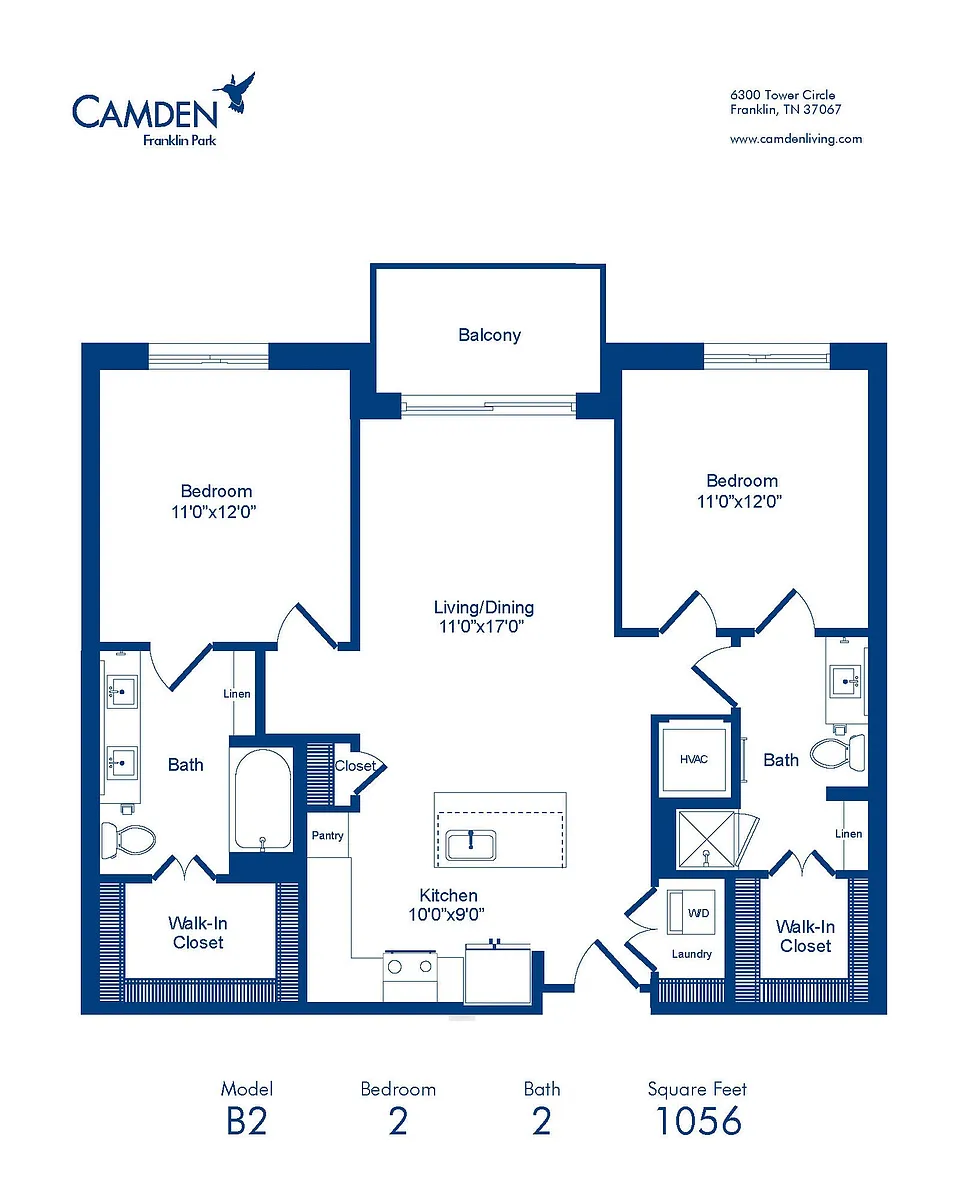Floor plan B1
