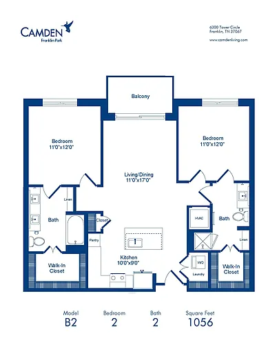 Floor plan B2