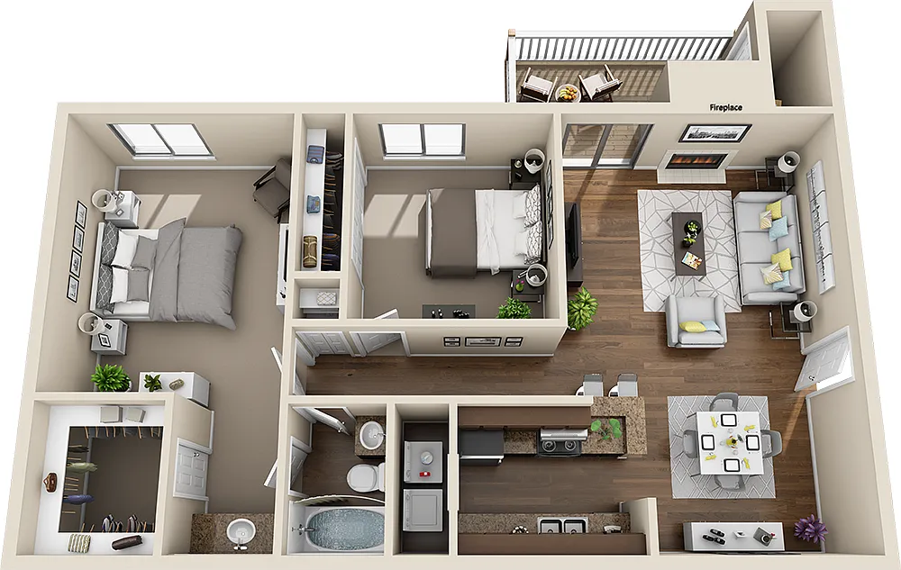 Floor plan The Azalea