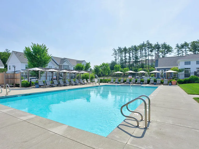 Sun-Drenched Seasonal Saltwater Pool