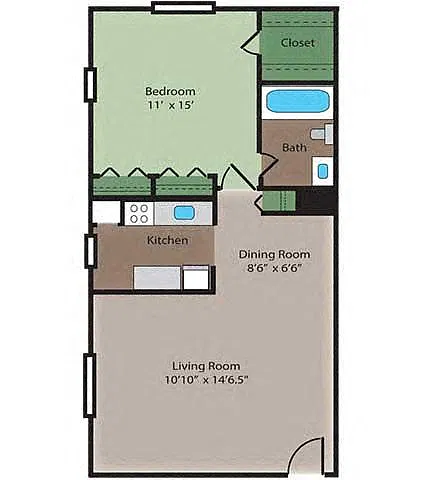 Floor plan Maple