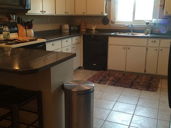 Kitchen with heated titles