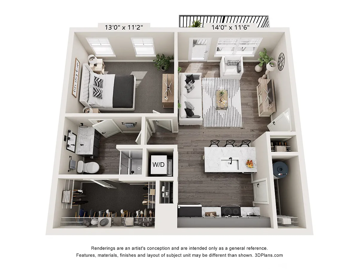 Floor plan The Webster