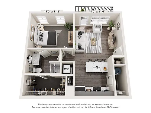 Floor plan The Webster