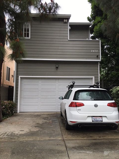 Front view of town home
