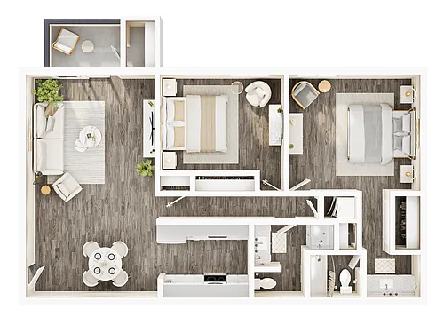 Floor plan Lavender
