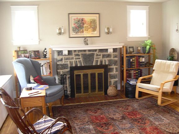 Living Room & Fireplace