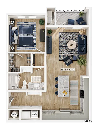 Floor plan A3