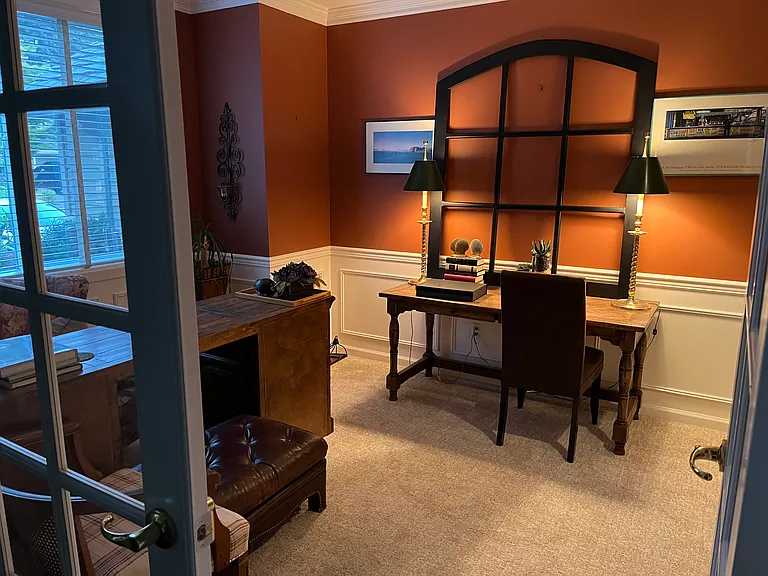 Private first floor den.