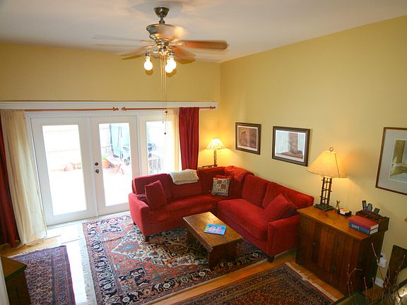 Step down living room