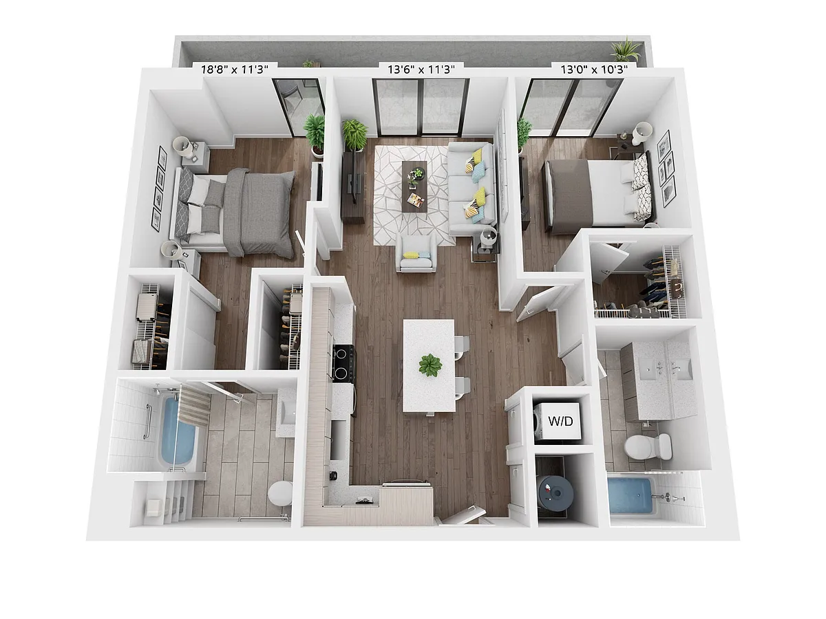 Floor plan B3
