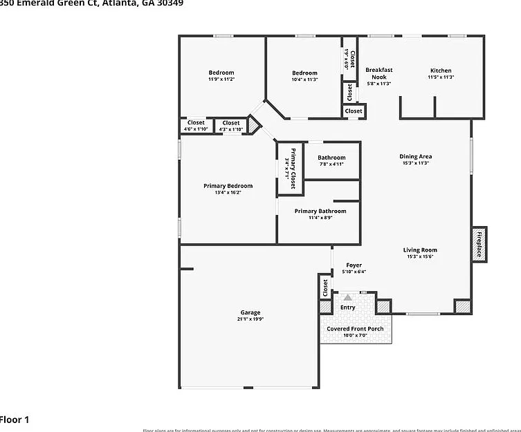 3 bed, 2.0 bath, 1468 sqft, $1,995 — Photo 3
