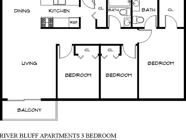 River Bluff Apartments — Photo 32