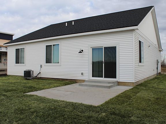 Perfect patio for grilling.