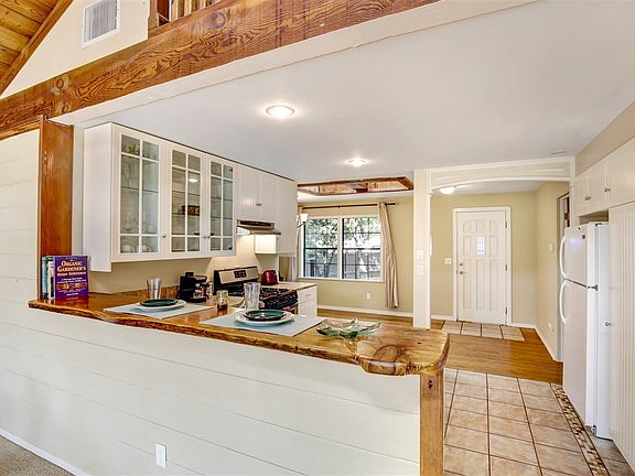 Beautiful Raw Edge Solid Wood Hand Crafted Counter.