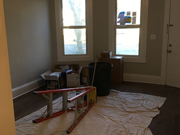 Living room in progress