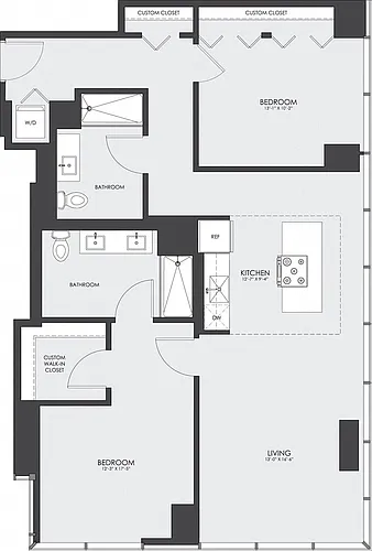 Floor plan Tier 09