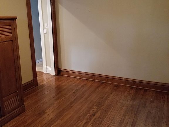 Dining room to kitchen door - Cabinet stays for additional storage space. Is movable if you need it elsewhere in the house.