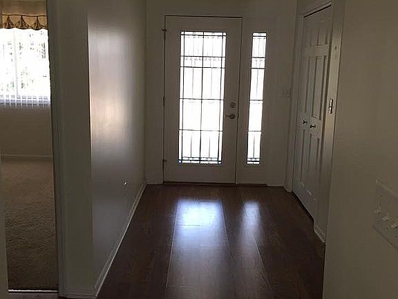 Foyer. Notice closets right