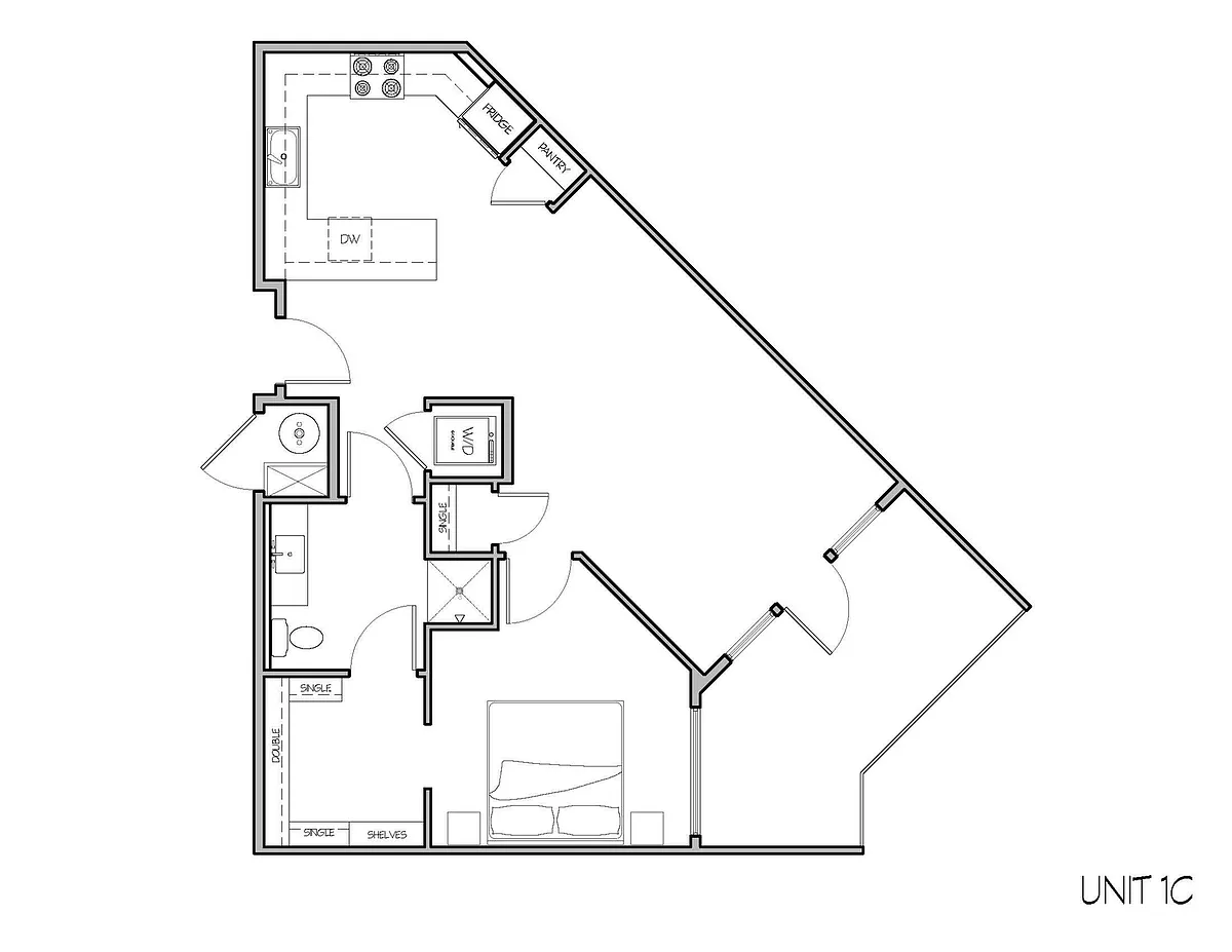 Floor plan 1C