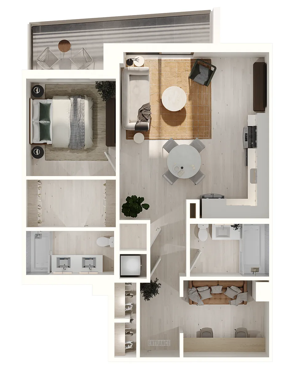 Floor plan B2