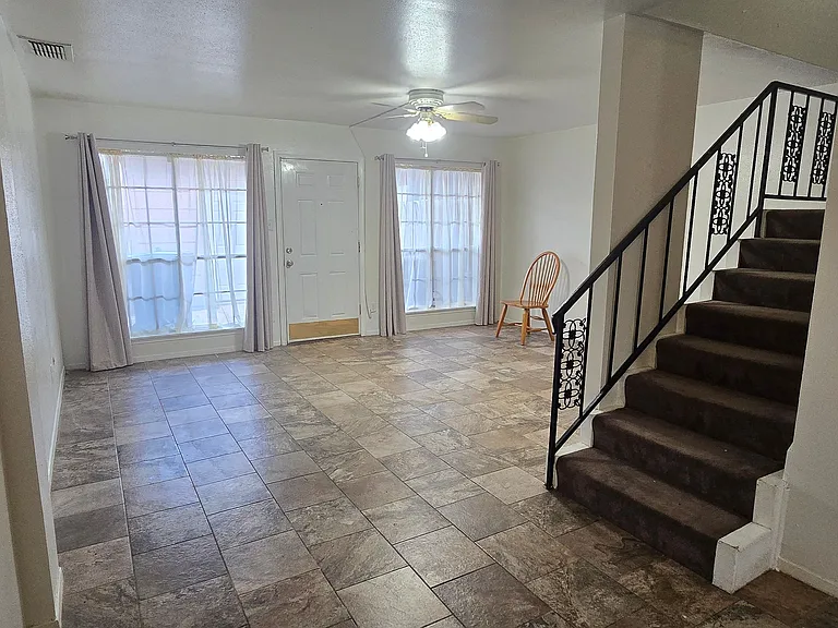 view from dining area