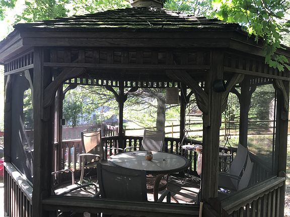 Gazebo in Backyard