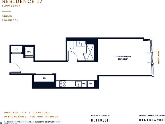 2nd image of 20 Broad St APT 1817