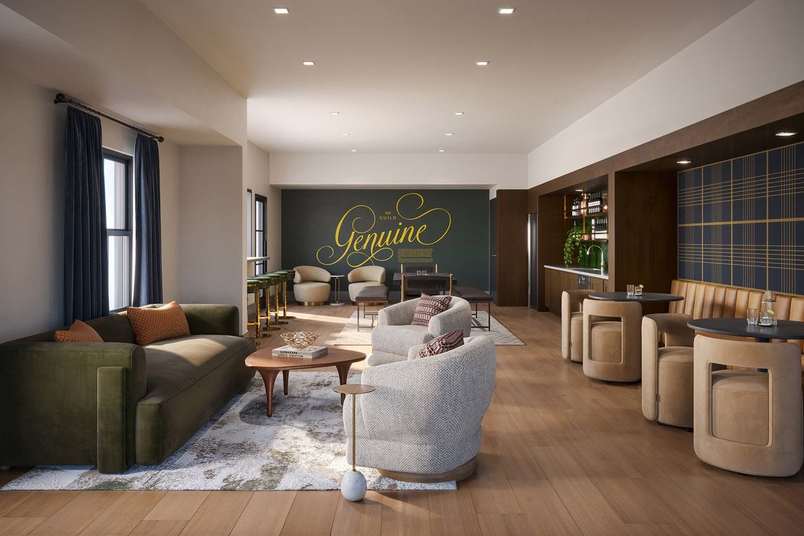 Clubroom designed to gather