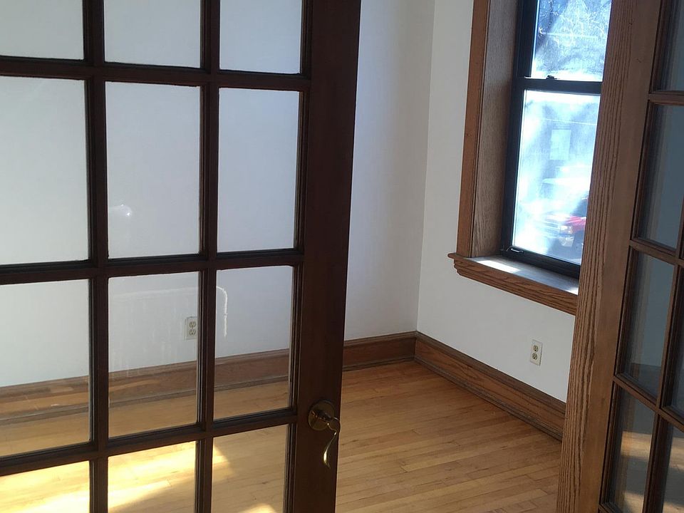 bedroom off the living room