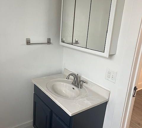 One Bath with tub/shower