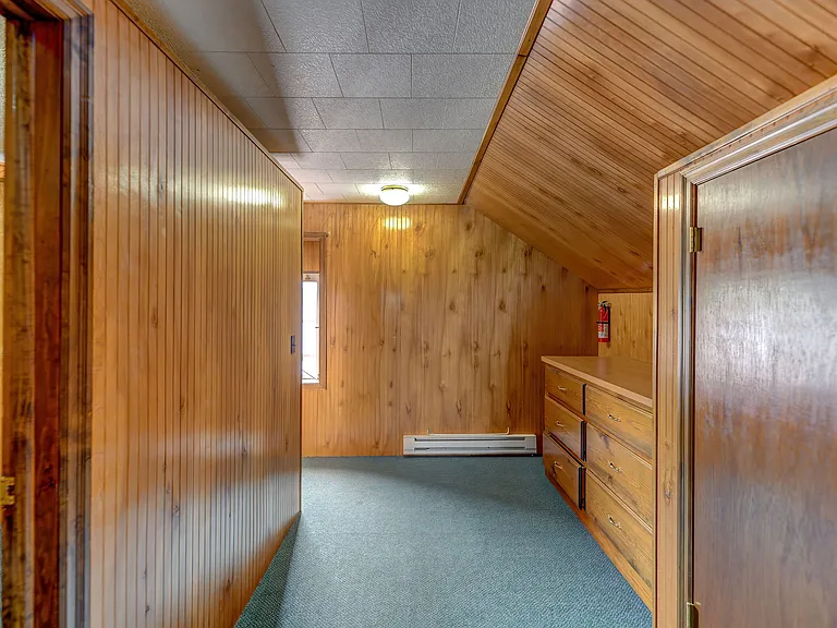 Second floor hall - closet area