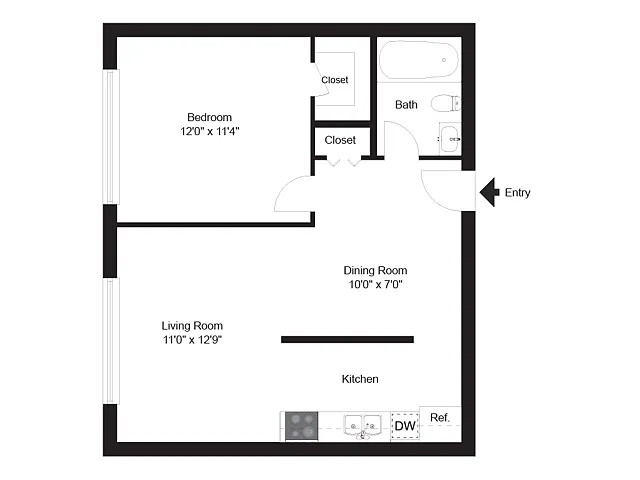 Floor plan Junior