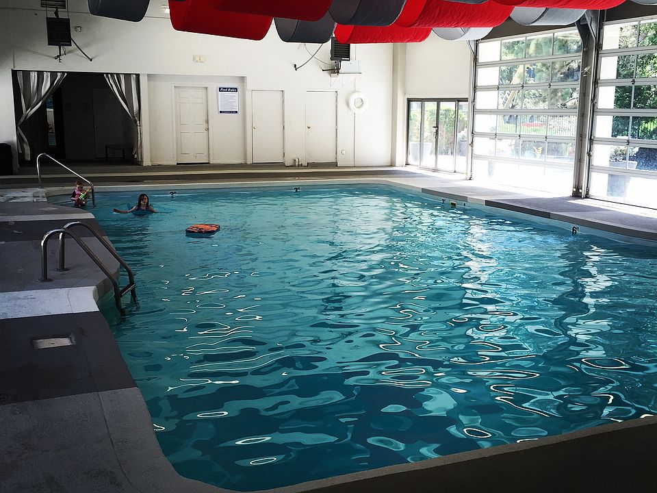Heated Indoor Pool with Patio