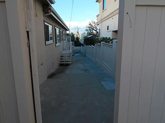 Entrance from driveway