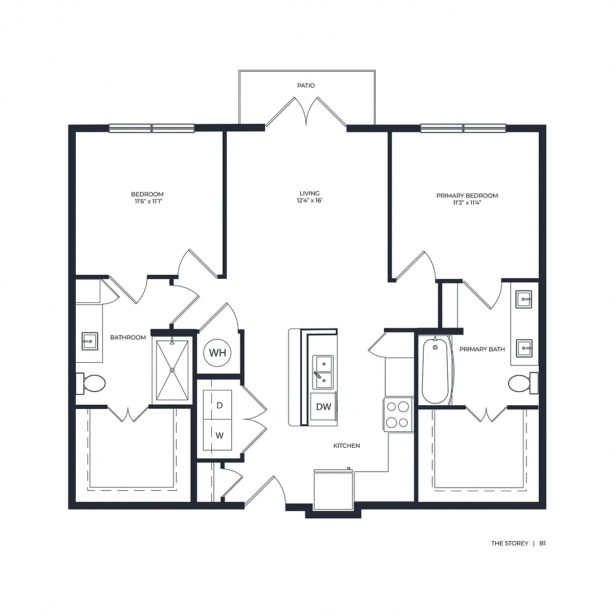 Floor plan B12