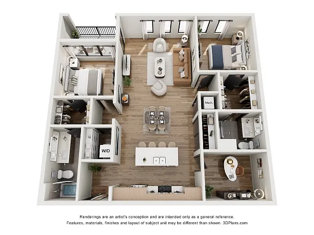 Floor plan B21