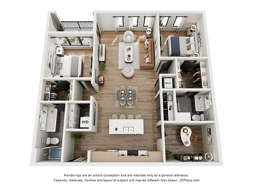 Floor plan B21