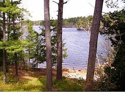 Lake from house
