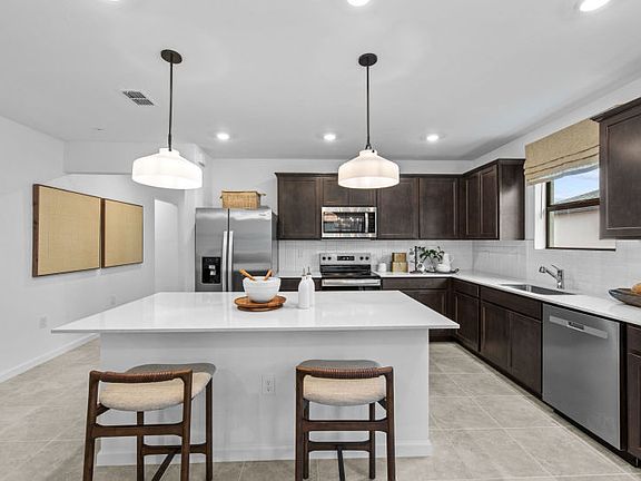 Model Representation - Kitchen featuring stainless steel appliances