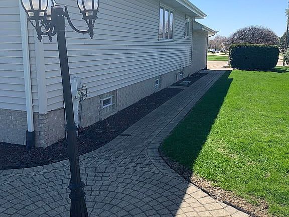 North Side yard & Walk 