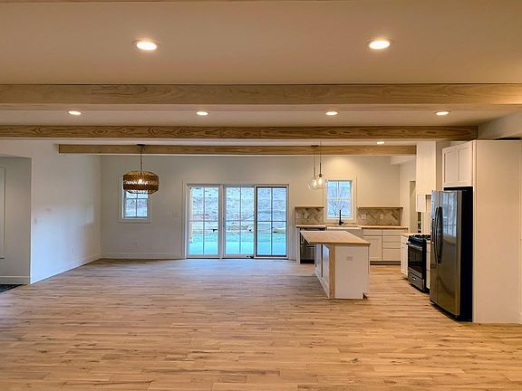 Great room and kitchen