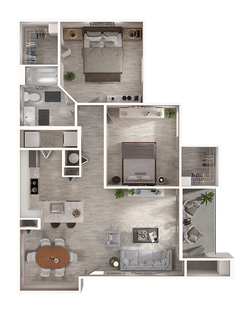 Floor plan B1