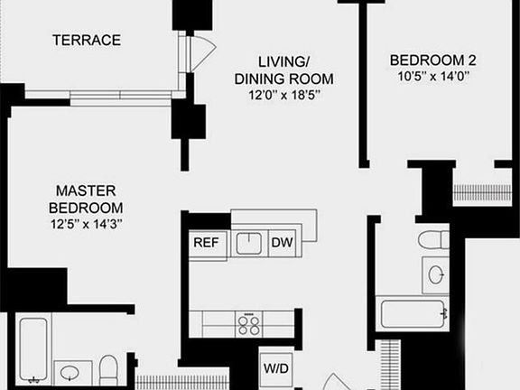 2nd image of 225 E 34th St APT 10G