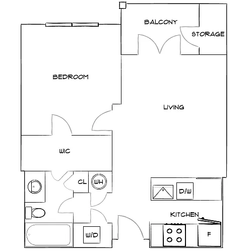 Floor plan Design 1A Premier