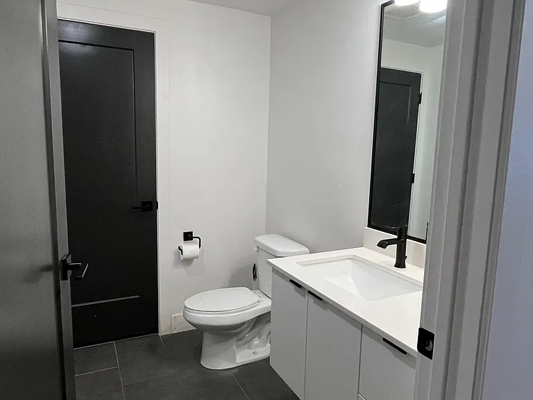 Main level half bath