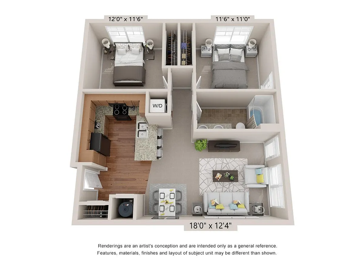Floor plan The Keystone