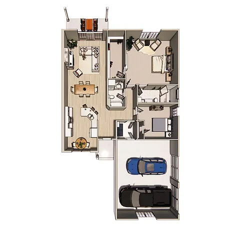 Floor plan Villa