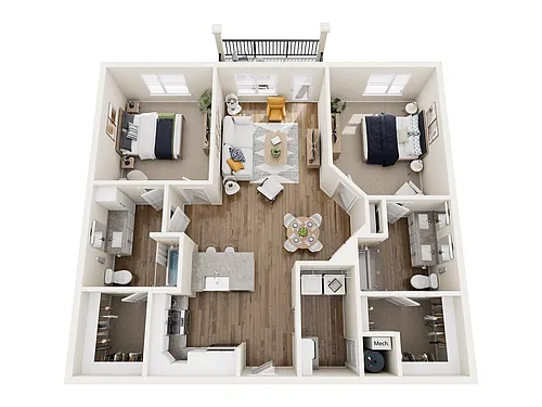 Floor plan B1